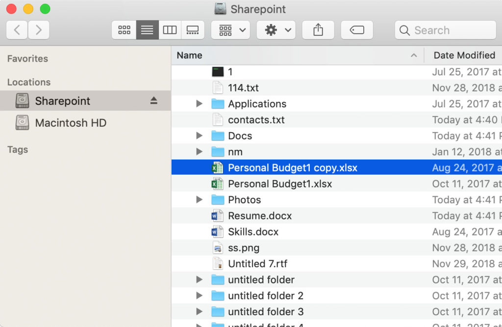 cannot download sharepoint list to excel for mac